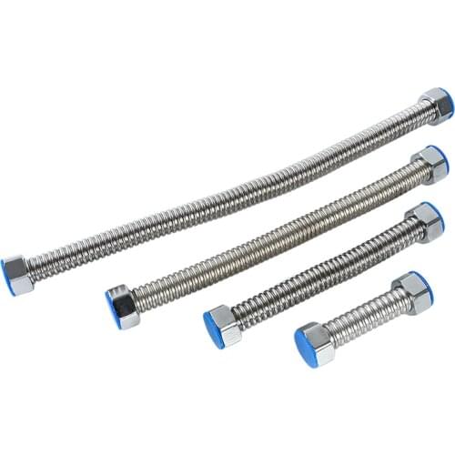 Water Heater Stainless Steel Bellows Corrugated Pipe Fflooding Hot And Cold Plumbing Hose Shaping Length 10cm To 40cm