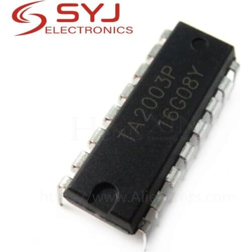 1pcs/lot TA2003AP TA2003P A2003 DIP-16 In Stock
