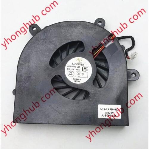 A-Power BS6005HS-U0D 6-23-AX510-012 DC 5V 0.50A 3-wire Server Cooling Fan