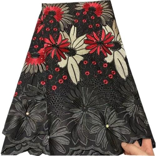 African Laces Fabric 2021 High Quality Swiss Lace Fabrics Cotton Embroidery Dubai Fabric Swiss Voile Lace In Switzerland k70-40