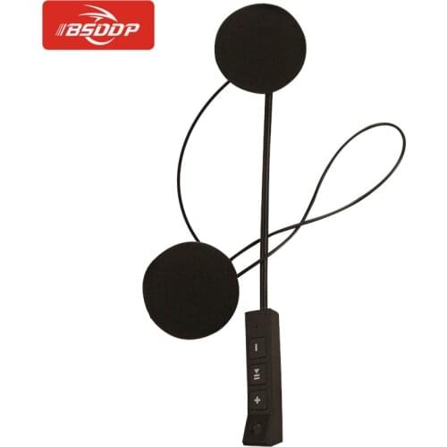 Motorcycle Bluetooth Helmet Intercom Wireless Hands-free Telephone Call Long Standby Anti-interference Interphone Music Player