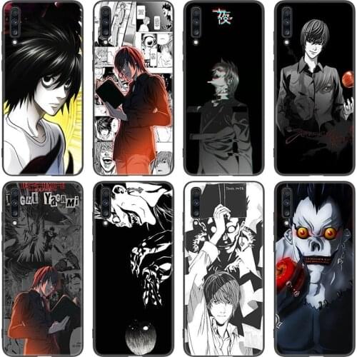Anime Manga Death Note Ryuk Case For Samsung Galaxy A01 Core A03S A10 A20E A21 A30 A40 A42 A82 A90 A6 A7 A9 A8 Plus 2018 A5 2017