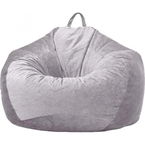 Office Home Bedroom Large Bean Bag Chair Cover Furniture Parts Soft Multifunction Washable Adult Kids Dustproof Living Room