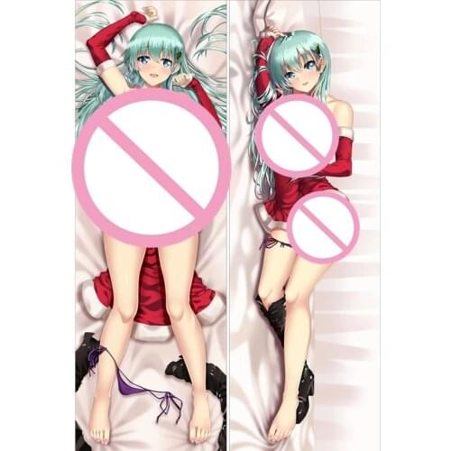 Kantai Collection ( KanColle ) Ryuho & Suzuya Uzuki Iowa Hibiki Chokai & Hatakaze Bismarck Dakimakura body pillow case cover