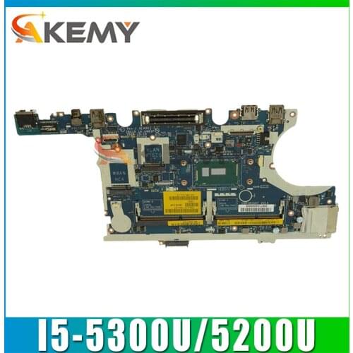 For DELL Latitude 7450 E7450 Laptop Motherboard With I5-5300U/5200U ZBU10 LA-A961P CN-0R1VJD 0RIVJD Mainboard 100% Test OK