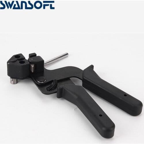 Stainless Steel Cable Tie Fasten Tool with Tensioner Cable Assembly Tool