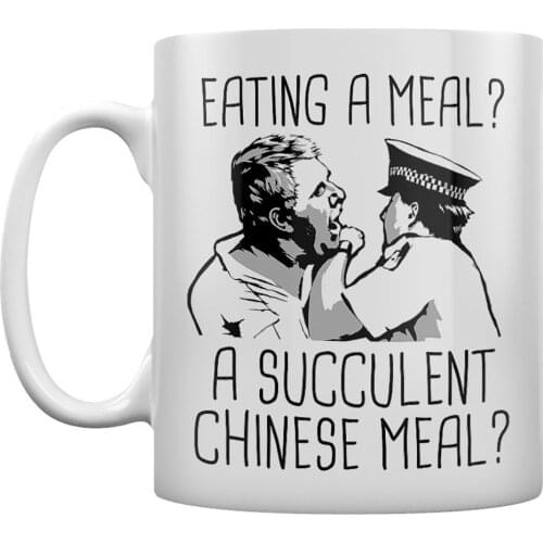 Eating A Meal A Succulent Chinese Meal Mug