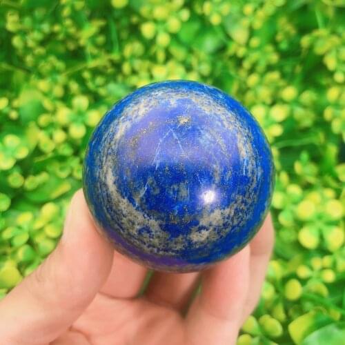 Natural Crystals Quartz High Quality Lapis Lazuli Sphere Energy Reiki Healing Stone Ball Room Home Aquarium Decoration Gemstone