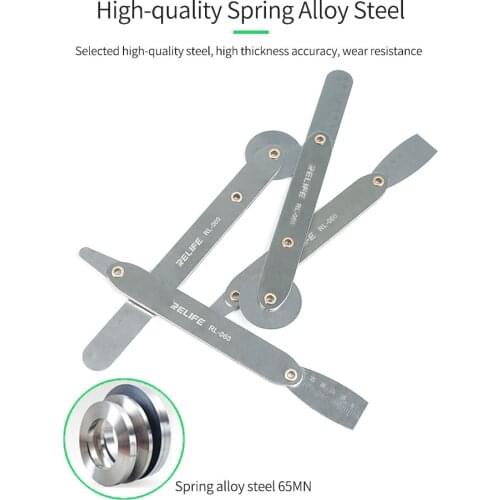REIFE RL-060 disassembly thin steel sheet for Samsung Curved screen Mobile phone LCD Opening Frame/Cpu Prying