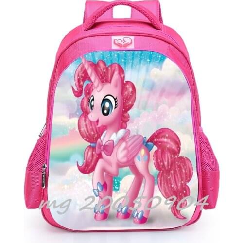 My Little Baby girl pony schoolboy schoolbag school kindergarten princess backpack girl burden backpack large capacity travel
