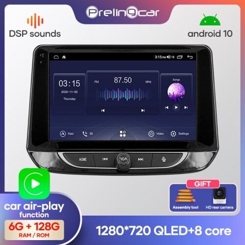 Android 10.0 System Car IPS Touch Screen Stereo For Chevrolet covetz Cavalier 2020 years player Stereo with buttons navigation