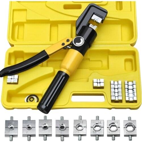 Heavy Duty 4-70mm 8T Manually Hydraulic Crimper Crimping Tool