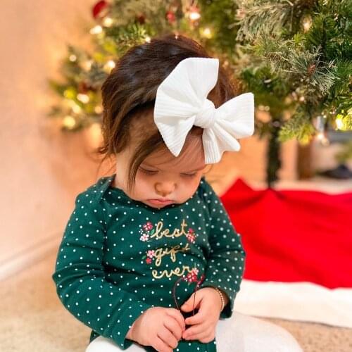 13cm Hanging big bow Lovely Hair Clips For Baby Girls Spring Hair Accessories Cotton Kids Infant Hair Bows Hairpin Princess Barr