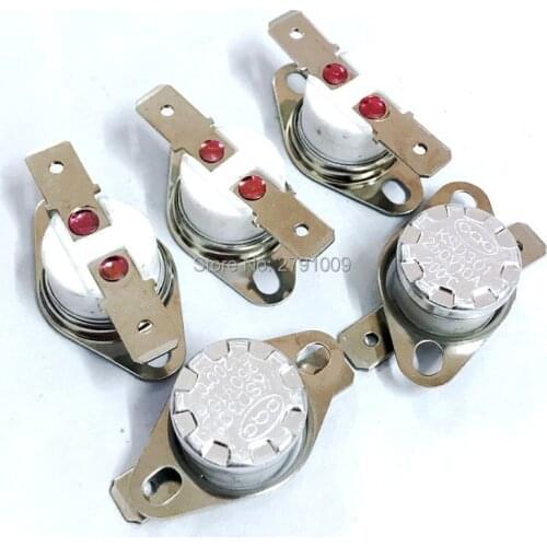 10PCS KSD301 200 Degrees Normally Closed Temperature Control Switch Thermostat 220C NC 10A 250V Automatic Disconnection Ceramics