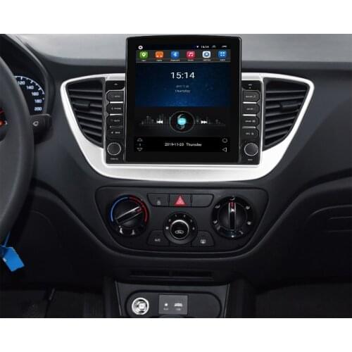Android 9.1 Car radio Multimedia video player For Hyundai Solaris 2 Verna 2016 2017 2018 32G ROM 2.5D WIFI BT Navigation