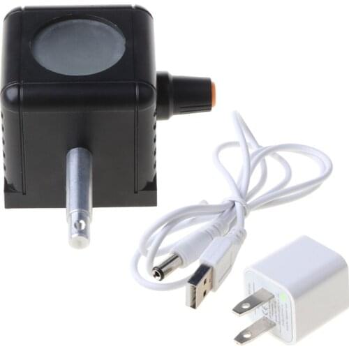 USB White LED Light Lighting Bottom Biological Microscope Lamp Source Adjustable K3KD