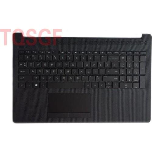 Top Cover Case For HP 15-DA DB 250 G7 TPN- C135 C136 L20387-001 Black