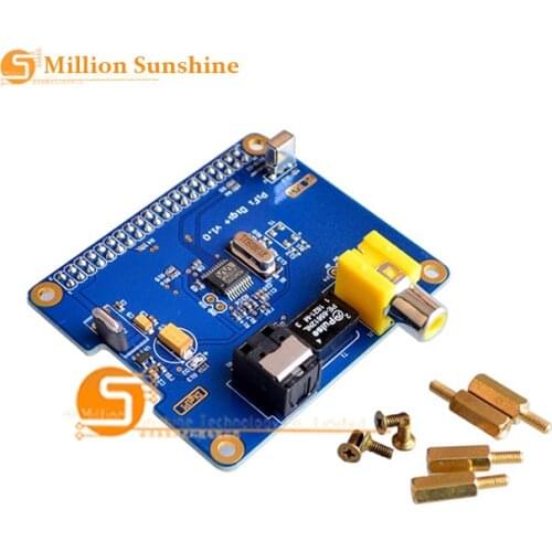 Raspberry pi HIFI DiGi+ Digital Sound Card I2S SPDIF Optical Fiber