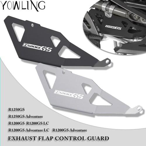FOR BMW R1200GS LC ADV R1200GS Adventure R1250R R1250GS adv 2013-2021 2020 2019 EXHAUST FLAP CONTROL GUARD Protective cover