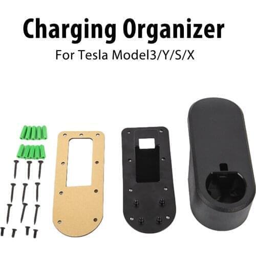 For Tesla Model3/Y/S/X Cable Organizer Wall Mount Charging Cable Bracket