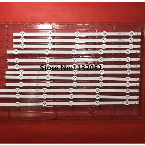 New Original 12PCS/set LED strip for 55"V14 DRT 6916L-1447A 6916L-1448A 6916L-1449A 6916L-1450A for LC550DUE