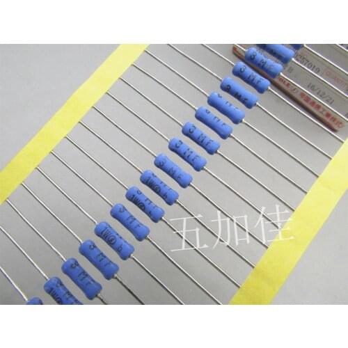 Original new 100% 1W 3M 1% RMH1FB-3M-FTB 3x10mm high power small volume blue resistor (Inductor)