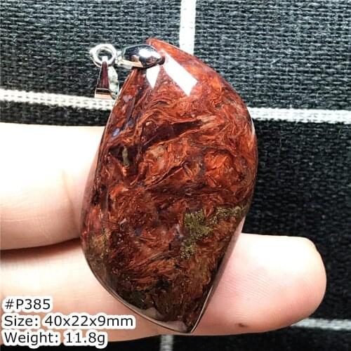 Top Natural Red Yellow Pietersite Pendant Jewelry For Woman Lady Man Crystal Oval Beads Silver Namibia Energy Power Stone AAAAA