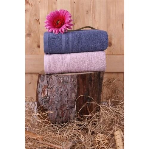 100% Cotton 50x80cm 2 PCS Hand / Face Towel