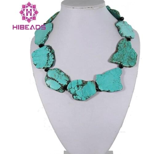 Stunning! Huge Baroque Stone Necklace Jewelry Sheet Stone Jewelry Unique New Trendy Jewelry Free Shipping TN042