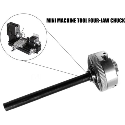 Self-Centering Steel Lathe Chuck Connecting Rod Tough Easily Carrying There/Four Jaw Woodworking Chuck Lightweight Tools