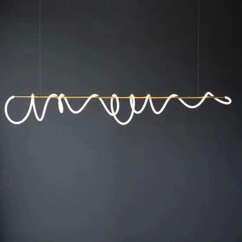 LED Nordic Golden White Minimalism Designer LED Lamp LED Light.Pendant Lights.Pendant Lamp.Pendant light For Dinning Room