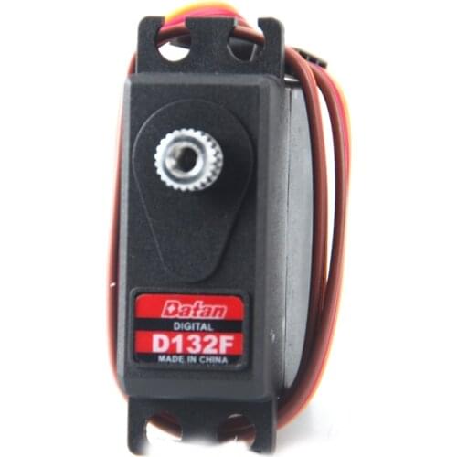 1Set TENSHOCK 25g Digital Steering Gear D132F RC Boat Servo Miniture Metal with Rocker 0.12s/3.5kg for MONO1/F1 Model