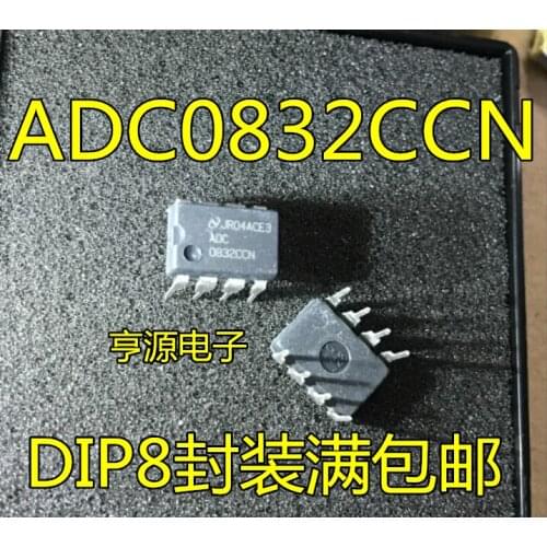 100% New&original ADC0832 ADC0832CCN DIP8