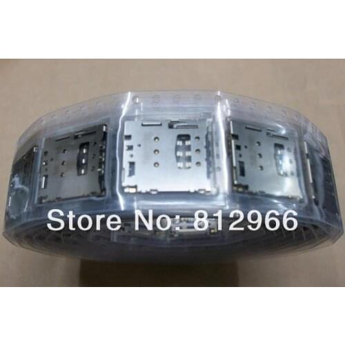 200PCS/LOT, Original new SIM card reader connector socket tray slot for Blackberry Q5 R10 Z30, free ship