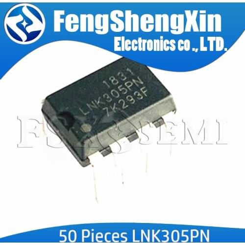 50pcs/lot LNK305PN DIP-7 LNK305P LNK305 Off-Line Switcher IC