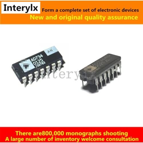 1Pcs AD734AQ AD734AN DIP-14 AD734A AD734 Analog Multiplier IC Chip