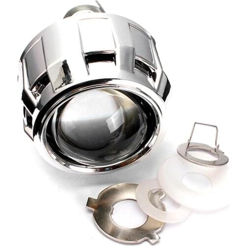 Auto Accessories 2.5" HID Bi-xenon Projector Lens Shroud fit for Frontlight H1 H4 H7 High/Low Beam RHD