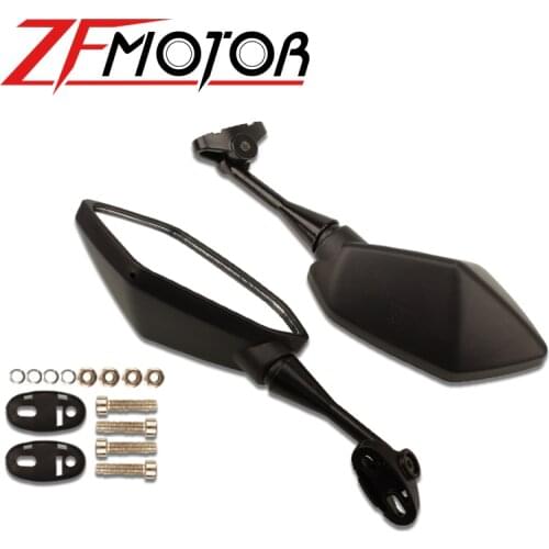 Motorcycle Mirror Black Moto Rearview Side Mirror For Yamaha YZF600 YZF R1 R6 R3 R125 R25 R15 2003 2004 2005 2006 2007 2008 2009
