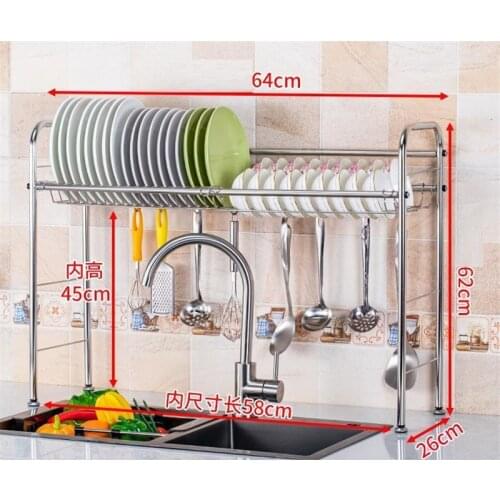 Sponge Holder Sink Fridge Cosina Keuken Organizador De Stainless Steel Cocina Cuisine Cozinha Mutfak Rack Kitchen Organizer