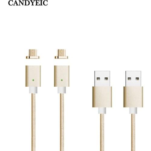 CANDYEIC 1m Magnetic Charger For Xiaomi Redmi Note5 Magnetic Cable For Redmi Note5 pro Magnetic Adapter Fast Charging USB Wire