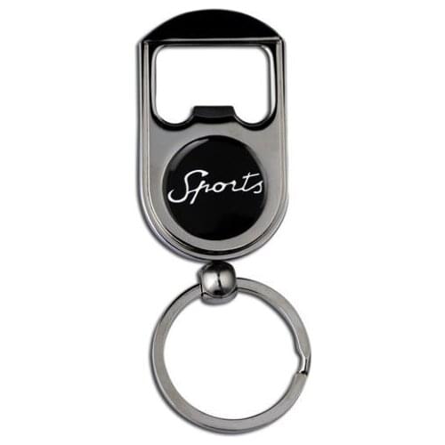 Low price Sports Logo Bottle Opener / Keyring hot sales custom bottle opener cheap custom made metal bottle opener FH180017