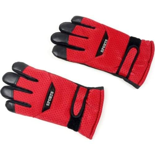 Thickened Anti-slip Men Touch Screen Winter Keep Warm Gloves Breathable Windproof Motorcycle Protective Gloves Warm Protector