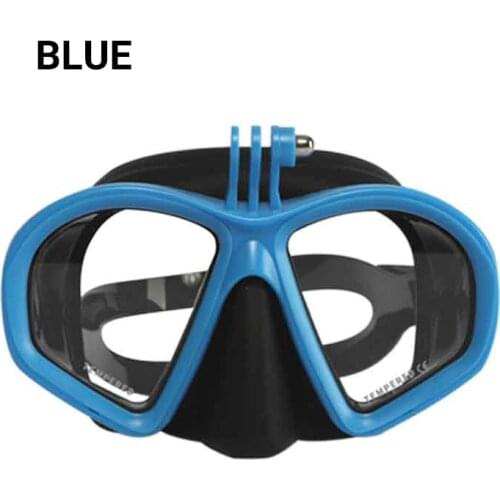 Professional Diving Mask Underwater Camera Diving Mask Scuba Snorkel Swimming Goggles for GoPro Xiaomi SJCAM Sports Camera