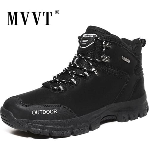 Outdoor Winter Men Hiking Shoes For Climbing Mens Sneakers Rubber Wearable Hiking Boots For Trekking Shoes