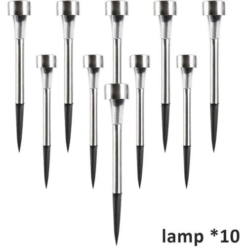 Outdoors Led Solar Lights Outdoor Solar Led Lawn Lamps Street Lighting Luminaria For Garden Decoration Solar Powered Path Lights