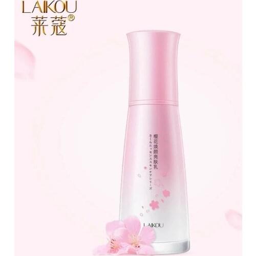 LAIKOU Cherry Blossoms Face Serum Moisturizing Anti-Aging Anti Wrinkle Day Serum For Face Cream Skin Care Serum Lotion 110ml