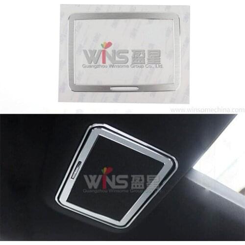 Accessories For Mercedes Benz E Class 2011-2015 Rear Consmetic Mirror Panel Decorative Sequins 3D Sticker Car Styling