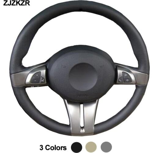 Car Auto Steering-Wheel Cover For BMW Z4 E85 (Roadster) 2003 2004 2005 2006 2007 2008 E86 (Coupe) 2005 2006-2008 Car Accessories