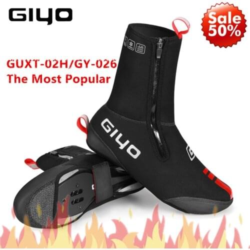 Cycling Boot Covers MTB Shoe Covers Winter Warm Thermal Neoprene Overshoes Waterproof Toe Cycling Shoe Covers Booties For Bike