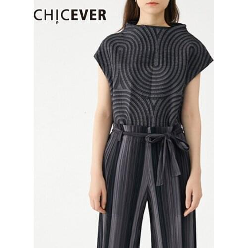 Женские футболки с коротким рукавом CHICEVER China At AliExpress